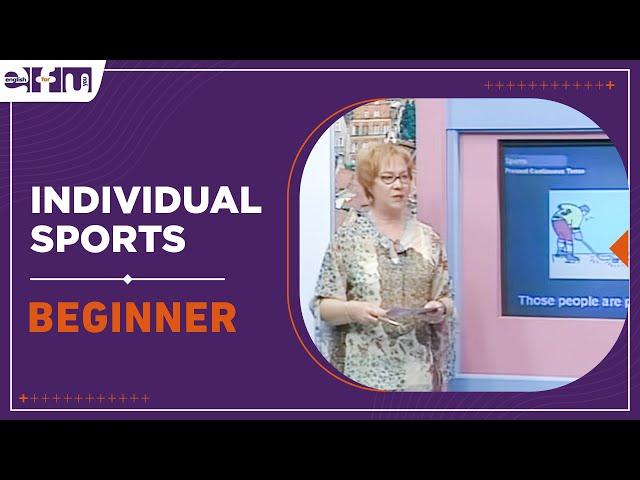 Let's Start English 95  Lesson 19 / Individual Sports