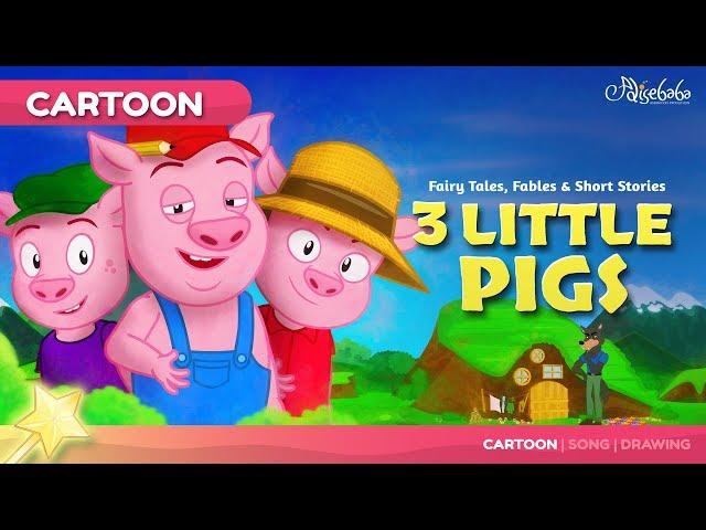 Three Little Pigs ( 3 Little Pigs ) | Bedtime Stories for Kids