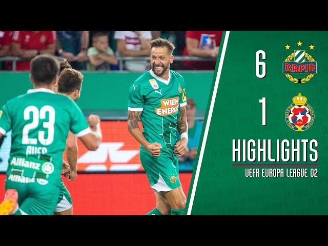 Highlights: SK Rapid - Wisła Krakau