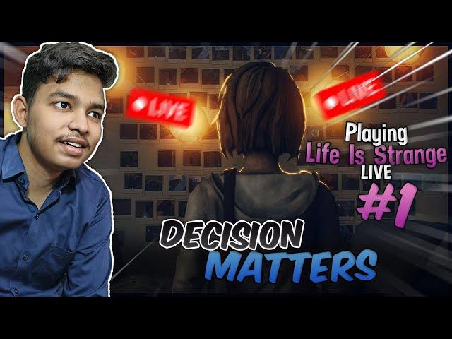 Every Choice Matters In This Game  Playing Life Is Strange 1 (Part-1)