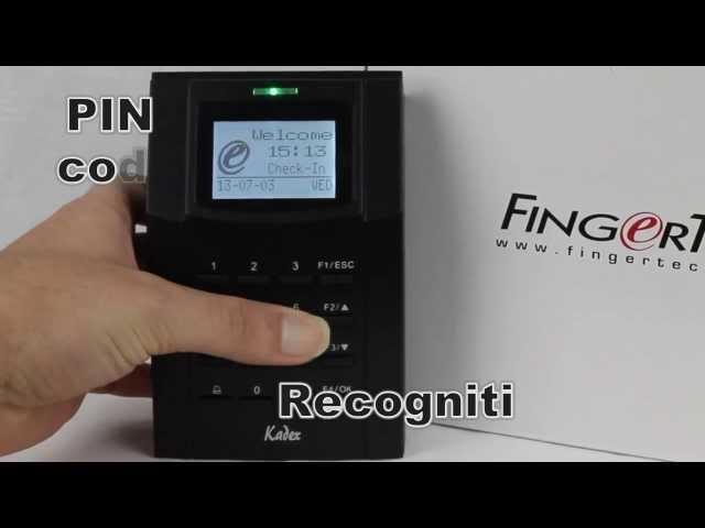 FingerTec Kadex |FingerTec System Australia