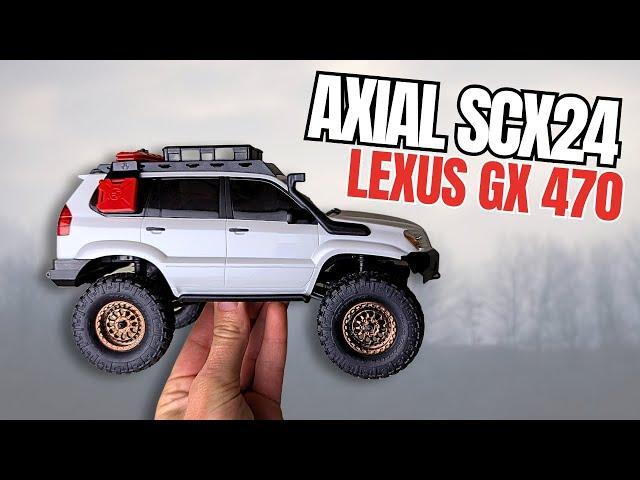 NEW Axial SCX24 Lexus Micro Crawler: Unboxing & Run