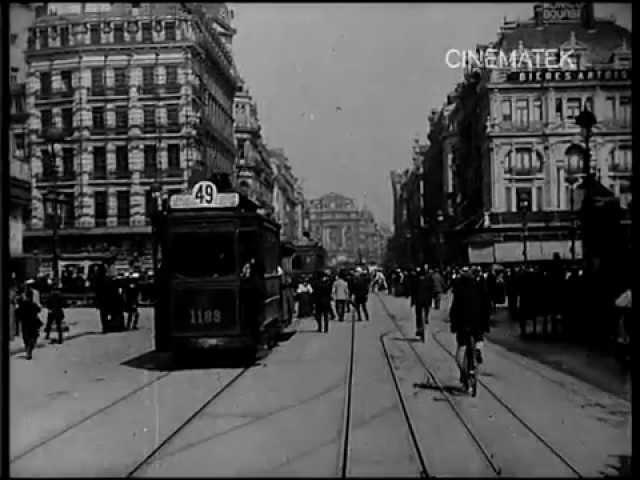 'Round Brussels in Ten Minutes (Durch Brüssel in 10 Minuten) - 1908