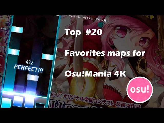 Osu!Mania | Top 20 Favorites maps