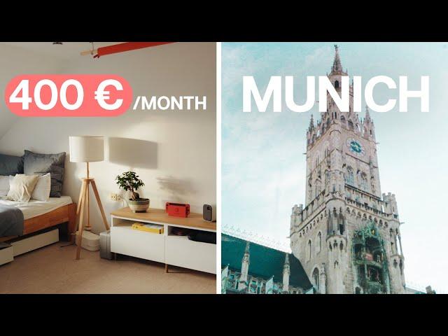Living in Munich: My 400 Euro Apartment Tour + Tips!