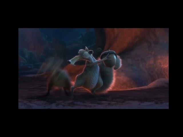 Scratte kicks Scrat’s nuts