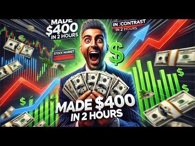 How I Made $400 in 2 Hours Trading Stocks| Delta Edge Artificial Intelligence | WhatsApp 9113211787