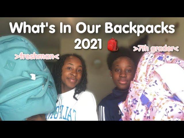 What’s In My Backpack 2021 | HeyItsCristen