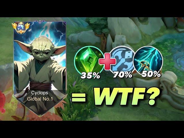 WHEN GLOBAL CYCLOPS ABUSE THIS MULTIPLE DAMAGE BUILD IN SOLO RANKED GAME! - Mobile Legends