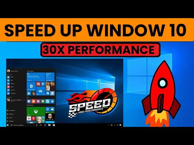 HOW TO SPEED UP YOUR WINDOW 10 [PERFECT SETTINGS]