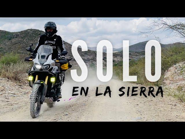 RUTA en SOLITARIO ‍️ A TRAVÉS de la SIERRA GORDA // Parte. 1