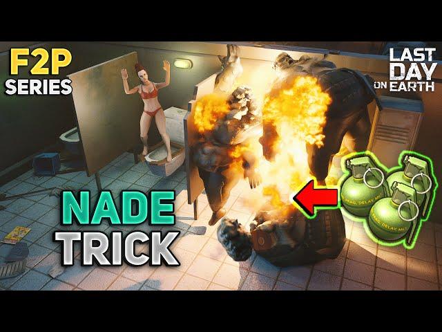 BEST TRICK FOR BEGINNERS IN BUNKER ALFA! GRENADE TRICK - F2P SERIES #7 - Last Day on Earth: Survival