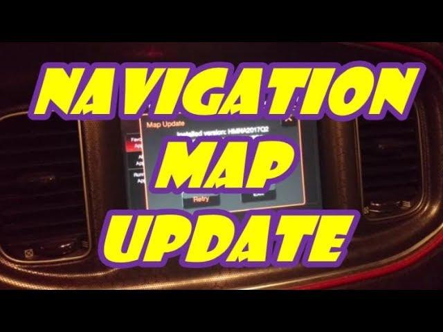 How To Update your Uconnect NAV Map Database with new Roads, Routes, Points of Interest, etc.!!!