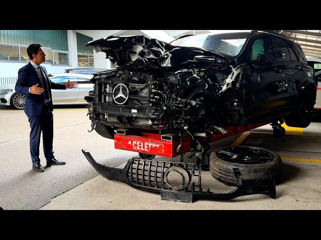 Mercedes CRASH - My Mercedes GLE 1OF1 SUV is WRECKED