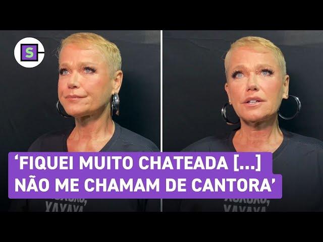 Xuxa confessa mágoa por não ser considerada 'cantora' e faz desabafo sobre idade