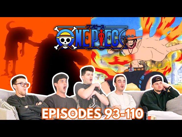 Anime HATERS Watch One Piece Episodes 93-110 | REACTION