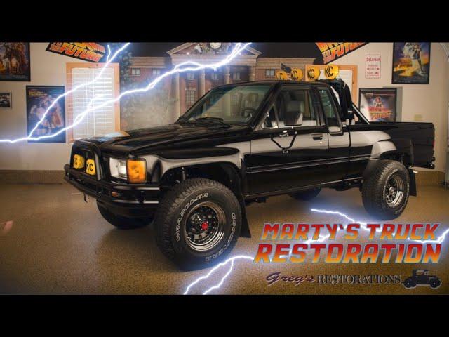 Back To The Future 1985 Toyota Extra-Cab Pickup Restoration