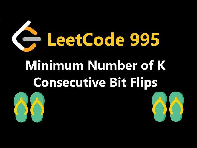 Minimum Number of K Consecutive Bit Flips - Leetcode 995 - Python