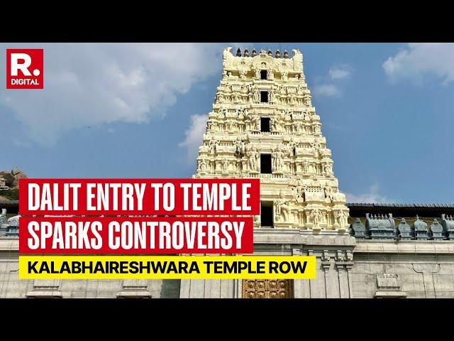 Tensions In Mandya After Communal Clashes Over Entry Of Dalits Into Kalabhaireshwara Temple