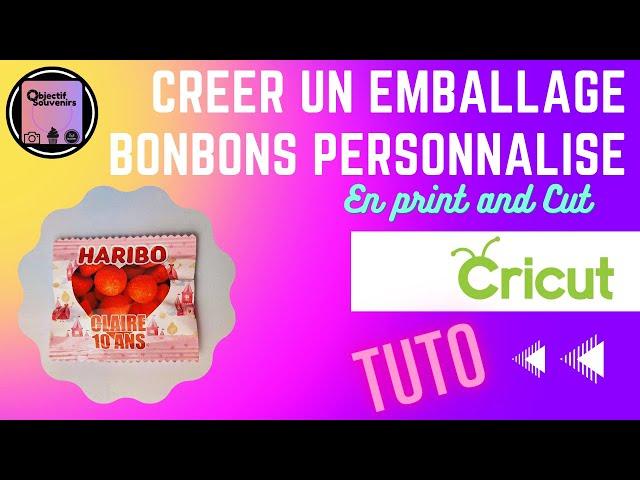 CRÉATION D'UN EMBALLAGE BONBONS PERSONNALISÉ AVEC CRICUT DESIGN SPACE