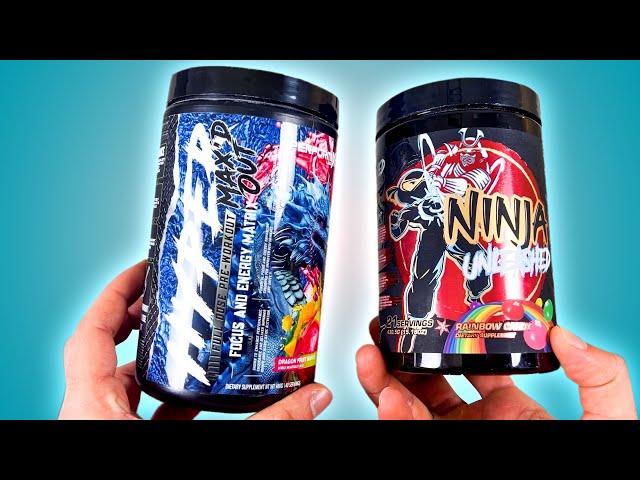 HyperMax’d Out vs. Ninja Unleashed: Ultimate Pre-Workout Face-Off 