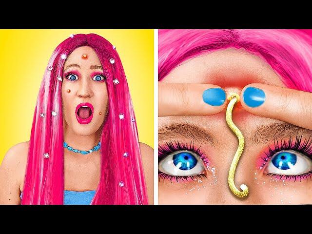 TIKTOK MADE ME DO THIS  CRAZY BEAUTY AND MAKEOVER HACKS WITH TIKTOK GADGETS