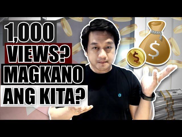 Magkano ang KITA sa 1000 VIEWS sa YouTube