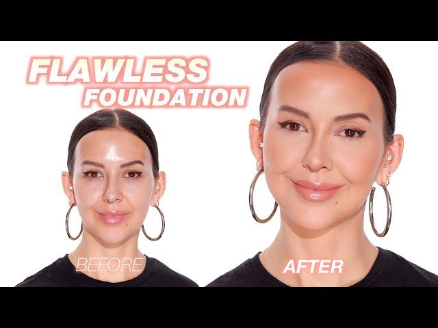 Flawless Full Coverage Foundation Tutorial