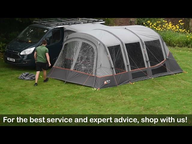 Vango Galli CC Air Awning Pitching & Packing Video