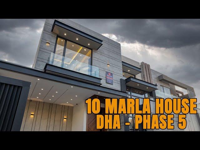 10 Marla House by Asad Afzal at Phase 5 Sector L DHA, Lahore-Pakistan