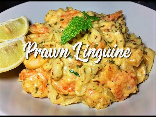 Prawn Linguine Recipe | South African Recipes | Step By Step Recipes | EatMee Recipes