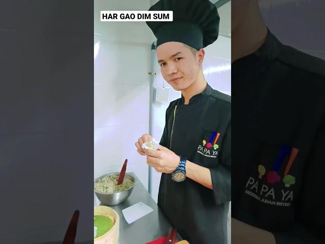 making har gao dim sum #cookingtime #dimsum #dimsumrecipe #howtomake #chefs #cooking