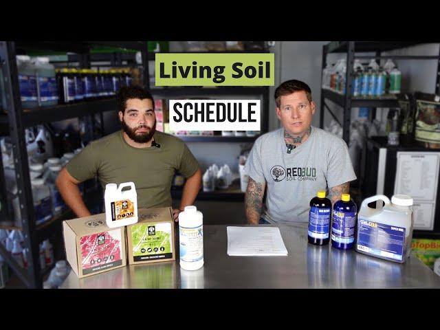 Complete Living Soil Schedule - Veg & Flower - Round 1 Warehouse Grow Wrap Up