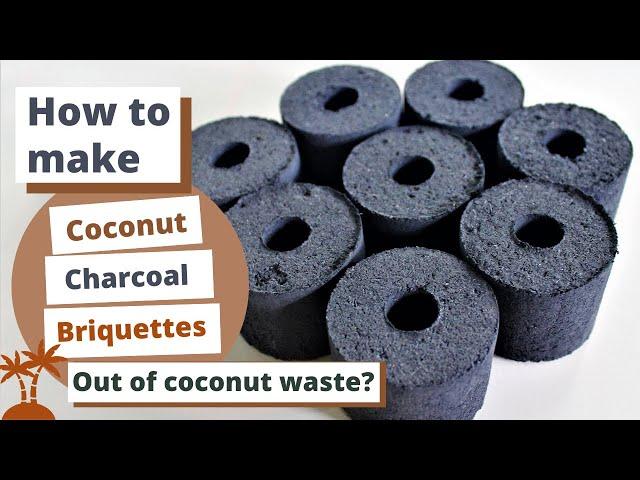 Coconut Shell Processing and Charcoal Briquetting