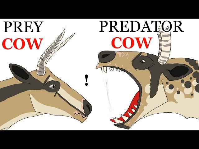 PREDATOR-PREY ARMSRACE on a planet of COWS? - Project Apollo(Cattle Seedworld)
