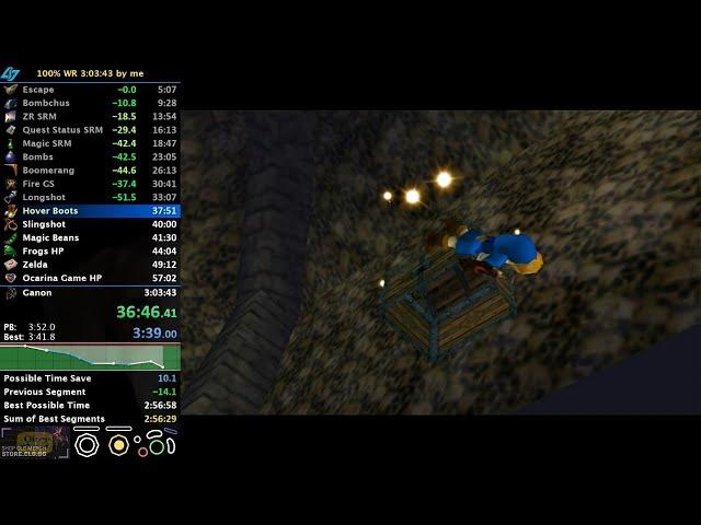 Ocarina of Time 100% Speedrun in 3:03:32