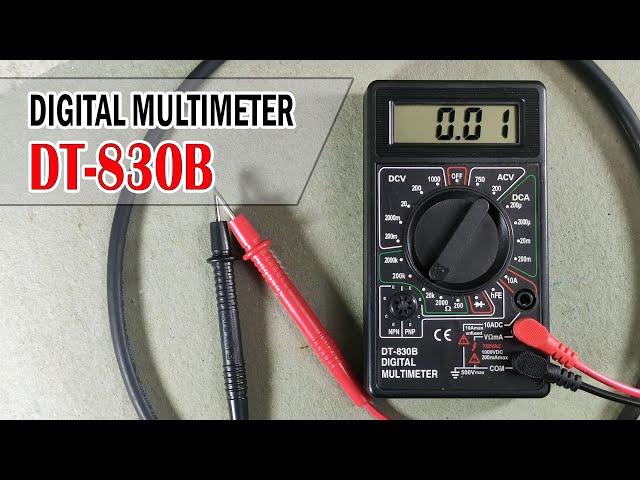 Review & Cara Menggunakan Multimeter Digital DT-830B