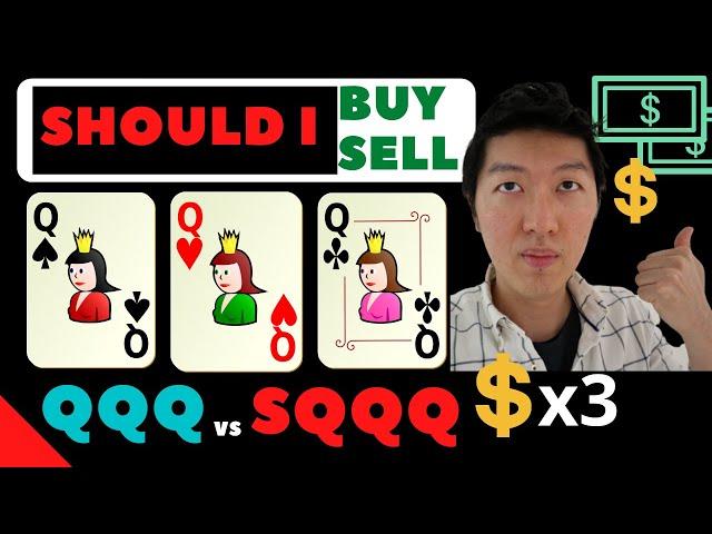 Investing QQQ vs Holding SQQQ (3x Leveraged ETF) for Trade