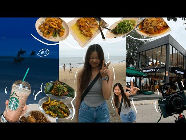 𝗠𝗬 𝟭𝟰 ｜Vacation with me ️, Kuantan 3D2N vlog , Seafood dinner , Seaview Starbucks | Malaysia vlog