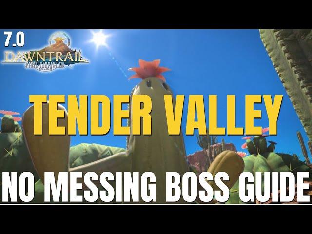 Tender Valley Dungeon Guide || BOSS GUIDE || FFXIV 7.0 || Dawntrail