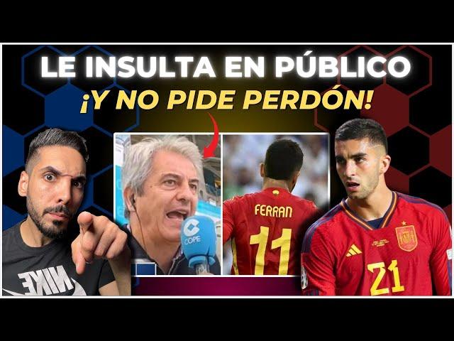 MANOLO LAMA INSULTA a FERRAN TORRES por su ERROR contra ALEMANIA ¡Y CRÍTICAS a ESPAÑA!