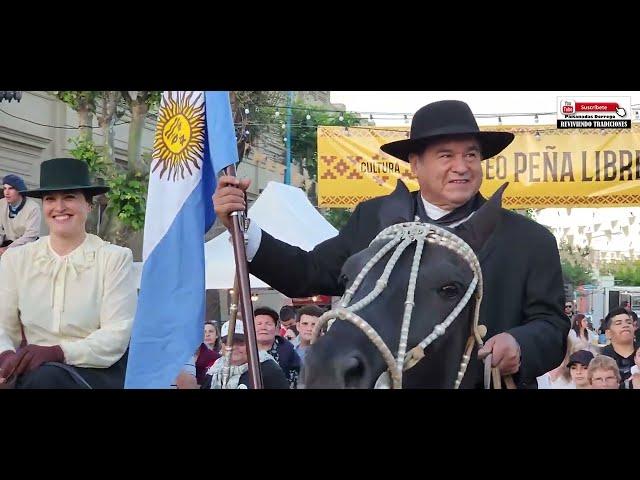 GRAN DESFILE GAUCHO EN LA FIESTA DE LAS LLANURAS EN CORONEL DORREGO NOV 2023