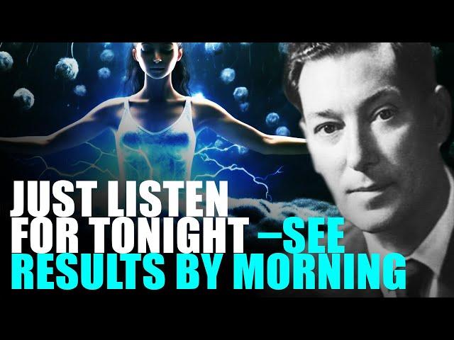 JUST ONE NIGHT TO MANIFEST SUCCESS AND MOTIVATION WITH NEVILLE GODDARD I AM AFFIRMATIONS