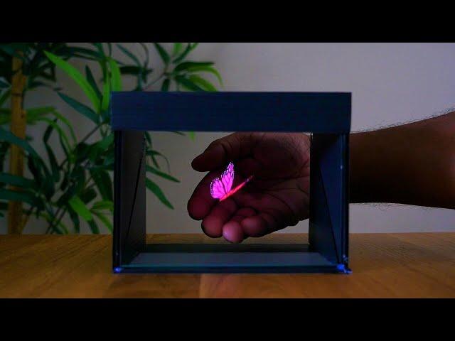 How to Make 3D Hologram Video Projector at Home | DIY