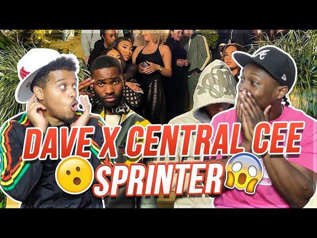 Central Cee x Dave - Sprinter | REACTION