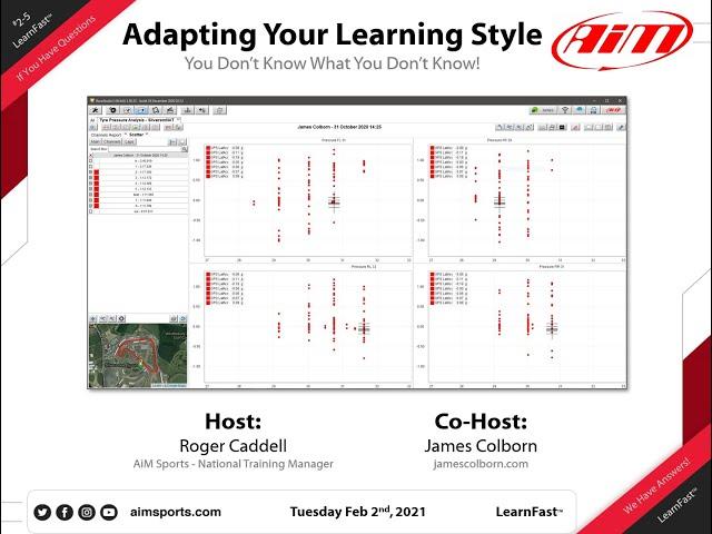 2-5 Adapting Your Learning Style - Live Webinar with James Colborn - 2/2/2021