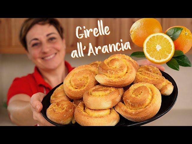 Pan brioche swivels with orange - Quick easy recipe homemade by Benedetta