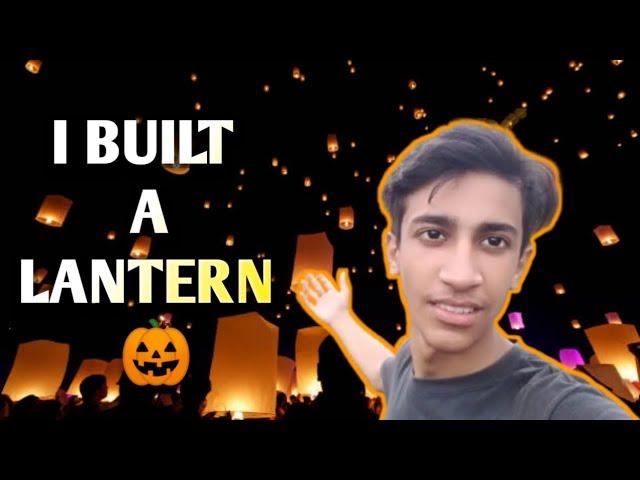 I made a lantern || Baloch Family Vlogs