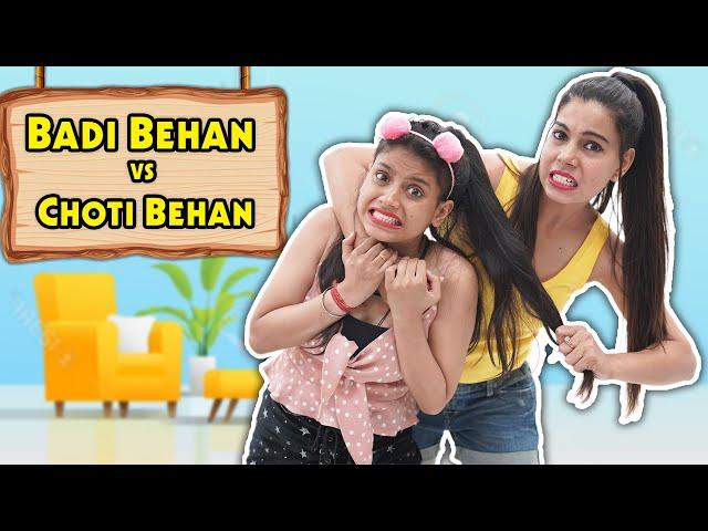 Badi Behan Vs Choti Behan | Sanjhalika Vlog