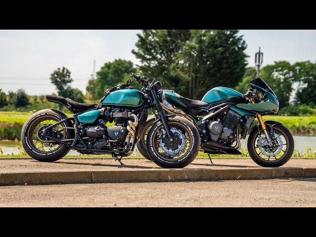 Building TWO Custom Triumphs at Once! - Speed Triple RR Build and Bobber Mini Restoration